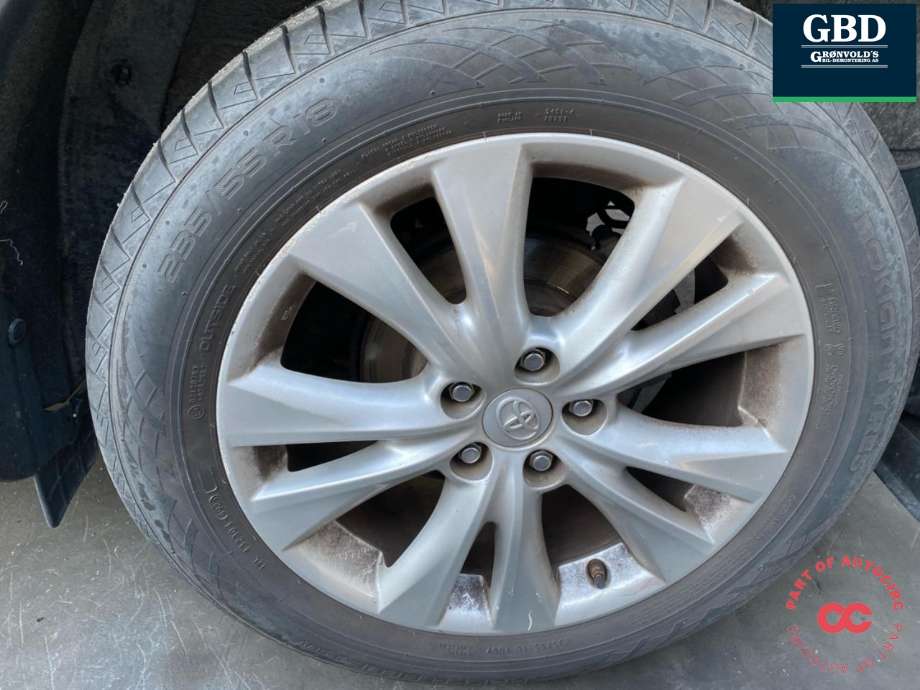 Hjulsett aluminium sommer til Toyota RAV4 2013-2015 (Type IV, Fase 1)
