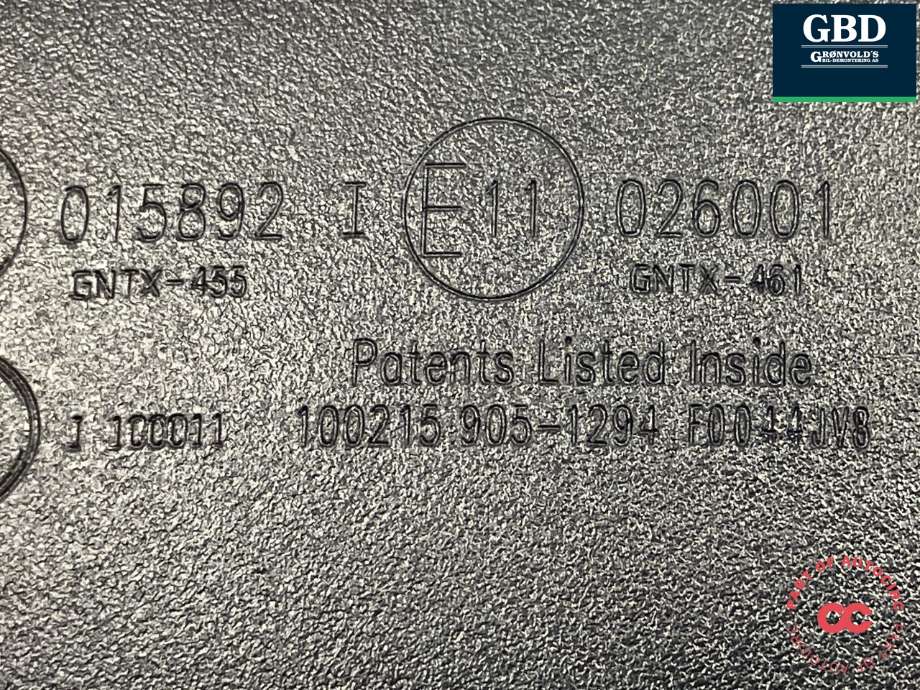 Speil innvendig til Nissan X-Trail 2014-2022 (T32) (T32) (96321ZH30A|GNTX-461|GNTX-455)