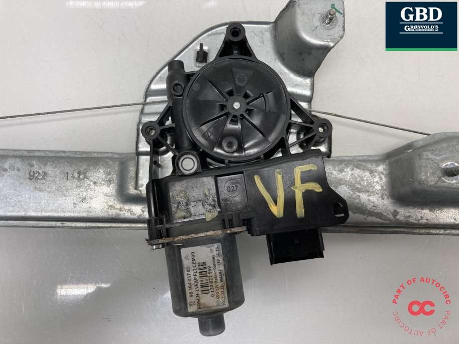 Ruteheis venstre foran til Peugeot 2008 2013-2019 (Type I)  (98 060 881 80|98 164 021 80|)