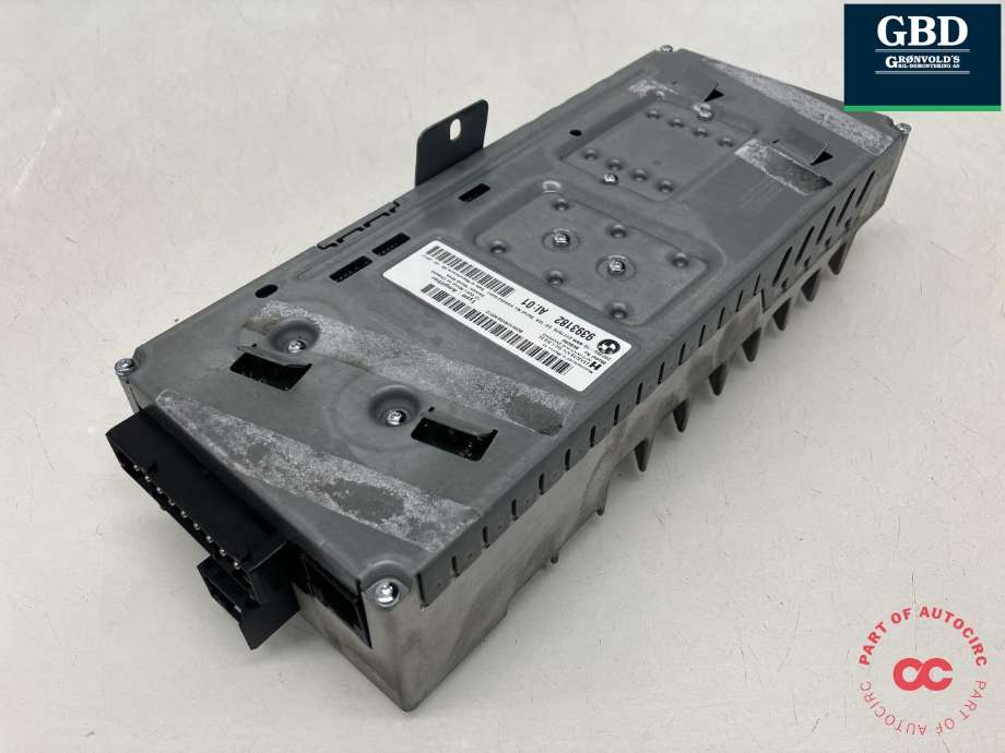 Bilstereo forsterker til BMW X5 2013-2018 (F15) (F15) (HARMAN/BECKER|65 12 5 A41 CD0|9 393 182|202365-10)