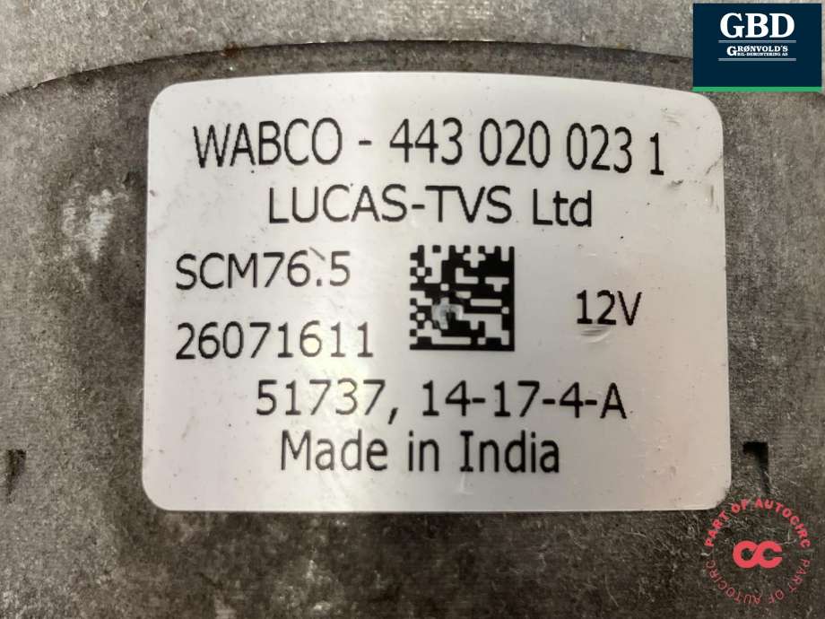 Kompressor nivå/luft til BMW X5 2013-2018 (F15) (F15) (37 20 6 875 177|)
