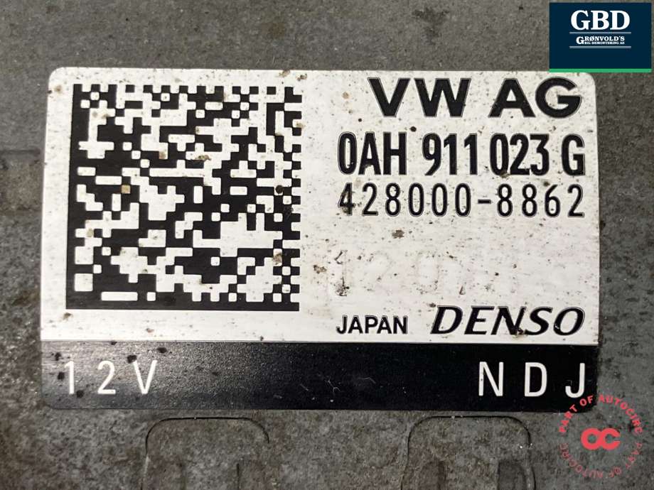 Starter til VW Golf VII 2012-2017 (Fase 1)  (DENSO|0AH 911 023 G|0AH 911 023 GX|428000-8862)