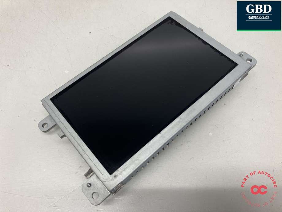 Bilstereo navigasjon skjerm til Audi Q5 2008-2012 (Type I, Fase 1)  (HARMAN|8R0 919 604 A|8R0 919 604|JTB-076)