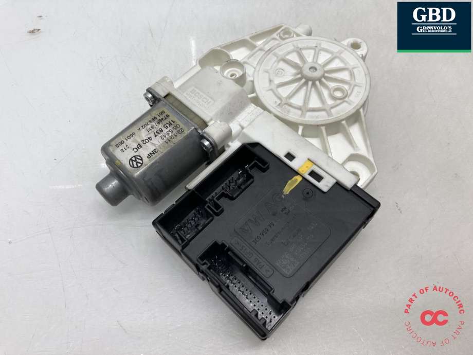 Ruteheis, kun motor, høyre foran til VW Golf VI 2008-2012  (1K5 837 402 BC|)