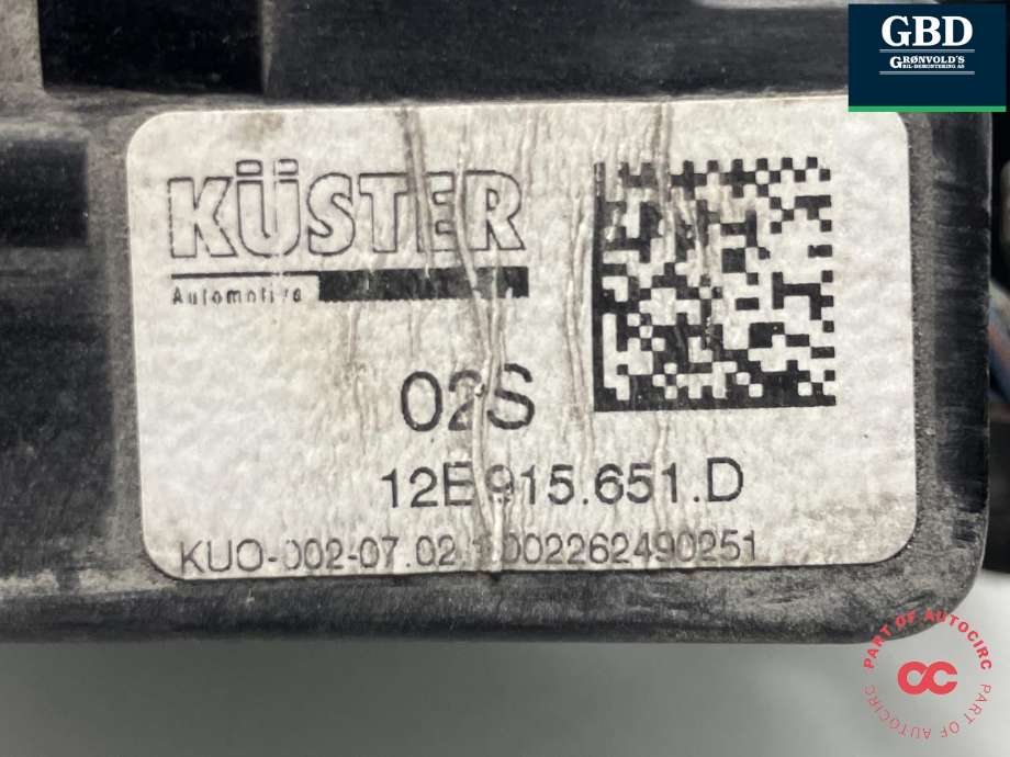 Batterilader inntak/luke til VW Passat 2015-2019 (Fase 1) (B8) (B8) (KUSTER||12E 915 951 D|3G0 971 509 H)