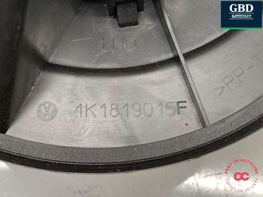 Varmeapparat motor til VW Caddy 2015-2020 (Type III, Fase 3) (1K1 819 015 F|1K1 819 015 E|)