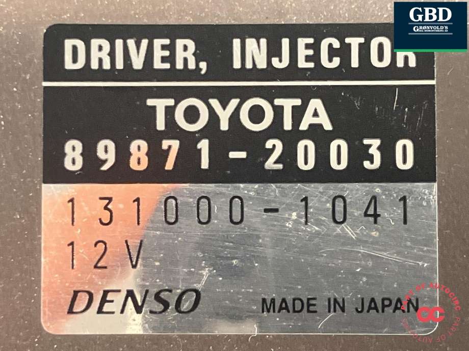 Styreenhet drivstoffpumpe til Toyota RAV4 2000-2006 (Type II)  (DENSO||89871-20030|131000-1041)