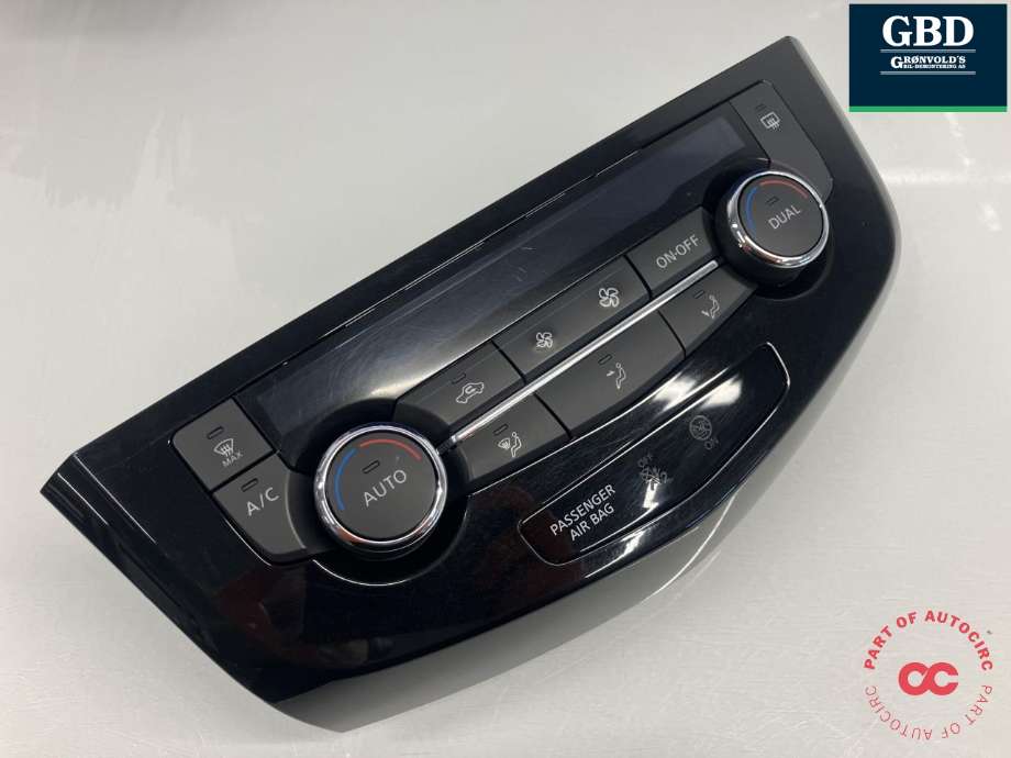 Varmeapparat betjening til Nissan X-Trail 2014-2022 (T32) (T32) (VALEO||27500-4EA0A)