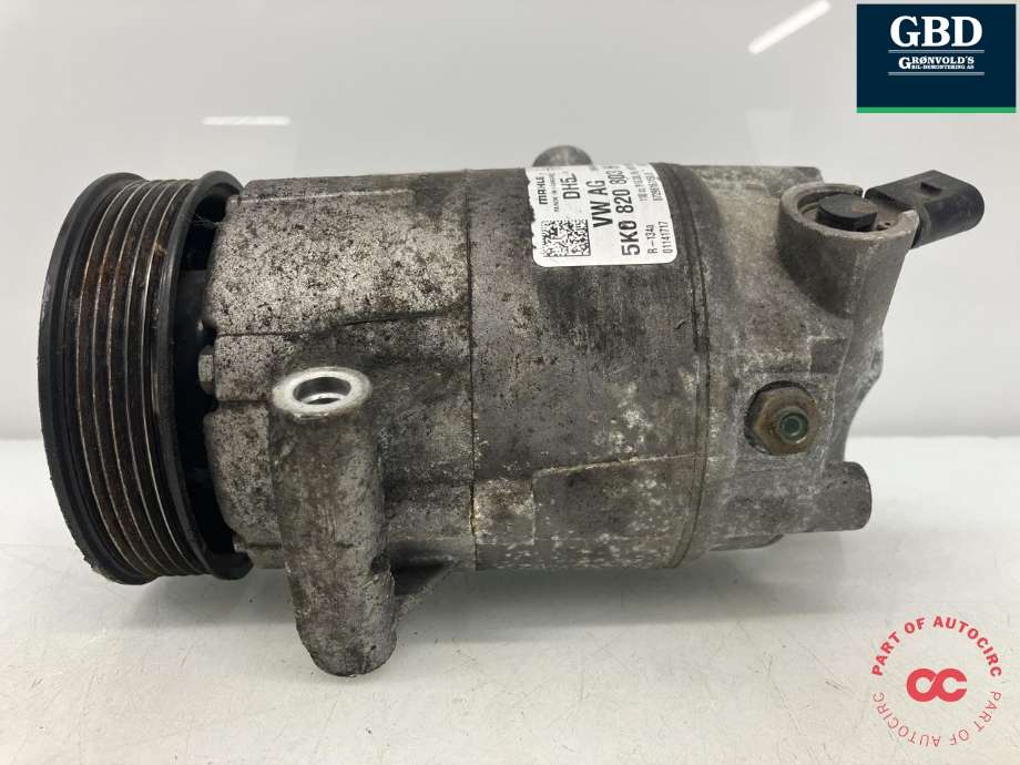 Aircondition kompressor til VW Golf VI 2008-2012 (MAHLE|5K0 820 803 H|)