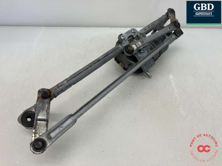 Viskermotor frontrute komplett m/overføring til VW Golf VI 2008-2012  (BOSCH|5K1 955 023|5K1 955 119|)