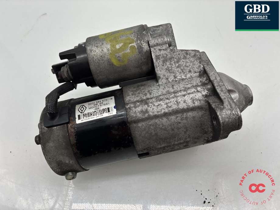Starter diesel til Nissan Qashqai 2007-2010 (Type I, Fase 1) (8200 584 675--B|8200 584 675B| M000T87881|)