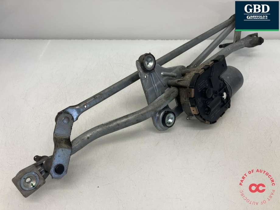 Viskermotor frontrute komplett m/overføring til Volvo XC60 2008-2013 (Type I, Fase 1) (BOSCH|31333454|3 397 021 530| 1 397 220 668|)
