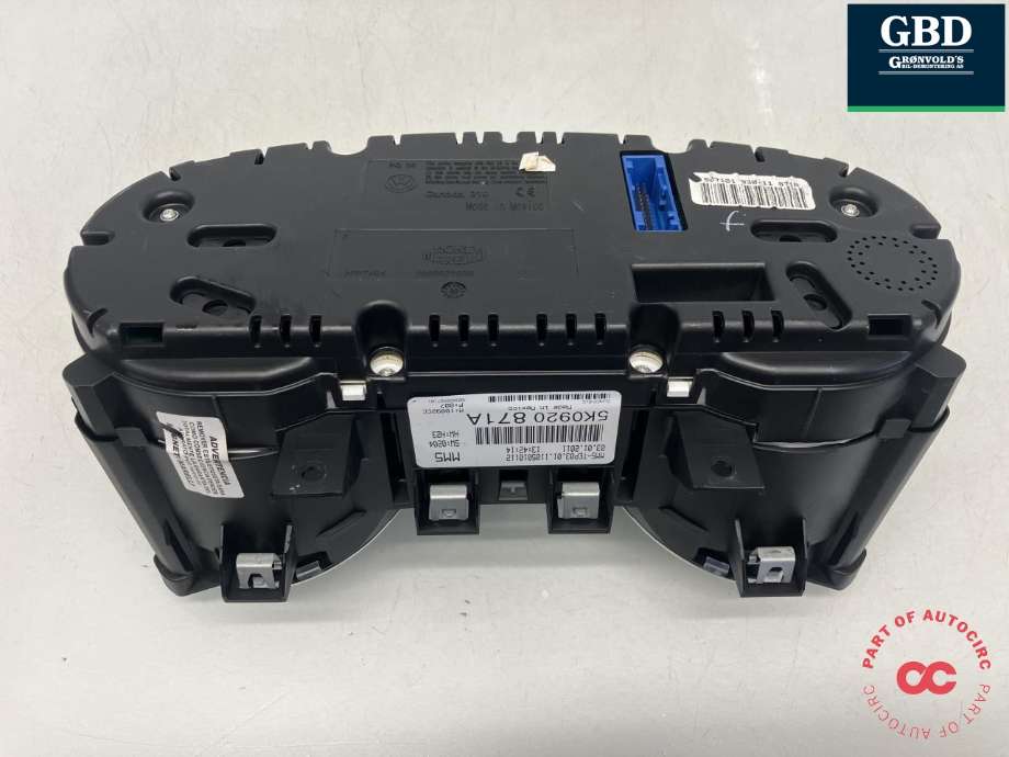 Instrumentpanel til VW Golf VI 2008-2012 (5K0 920 871 A|)