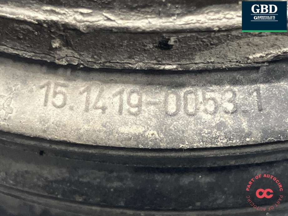 Fjær bak nivå luftpute/belg til Audi A6 2011-2014 (Type IV, Fase 1) (C7) (C7) (4G0 616 002 T|4G0 616 002 R|)