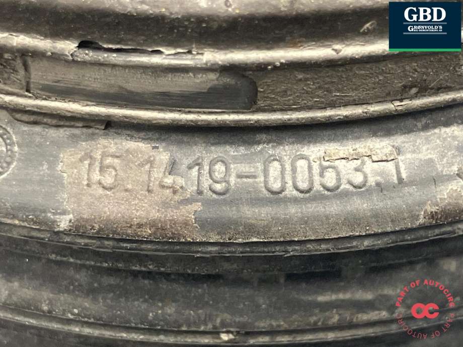 Fjær bak nivå luftpute/belg til Audi A6 2011-2014 (Type IV, Fase 1) (C7) (C7) (4G0 616 001 T|4G0 616 001 R|)