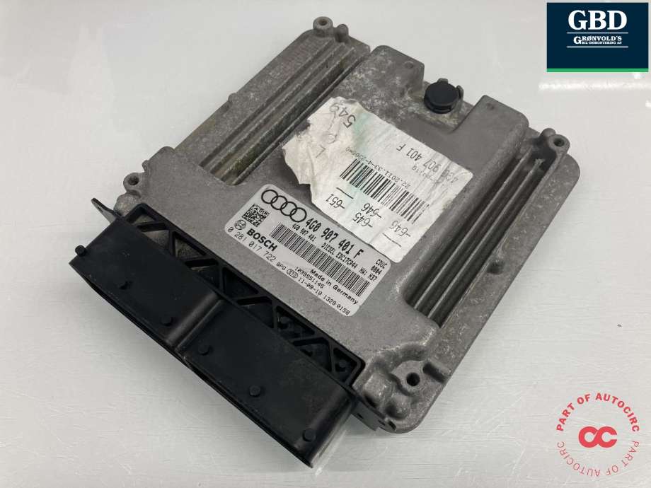 Styreenhet motor til Audi A6, 2011-2014 (Type IV, Fase 1) (C7) (C7) (4G0 907 401 F)