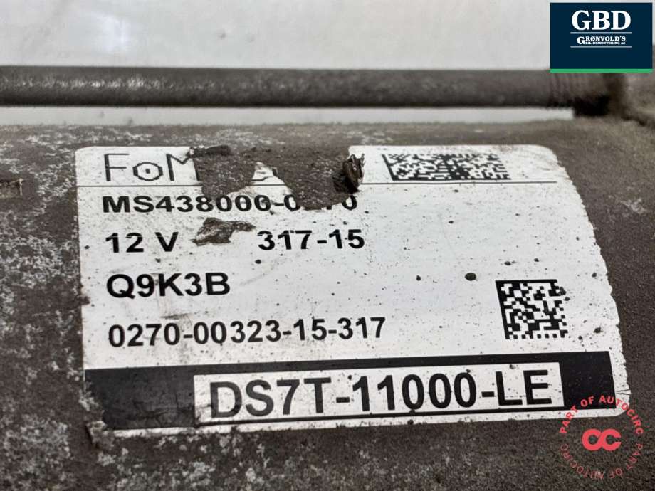 Starter diesel til Ford Mondeo 2014-2019 (Type V, Fase 1)  