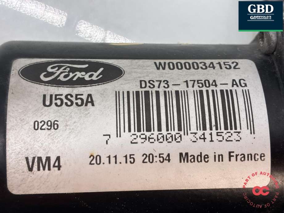 Viskermotor foran venstre til Ford Mondeo 2014-2019 (Type V, Fase 1) (DS73-17504-AG|W000034152| W000040896|)