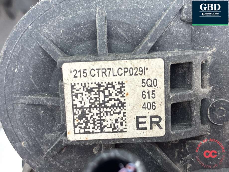 Bremsecaliper høyre bak, elektrisk til Škoda Karoq 2017-->>  (8V0 615 424 D|5Q0615406|)