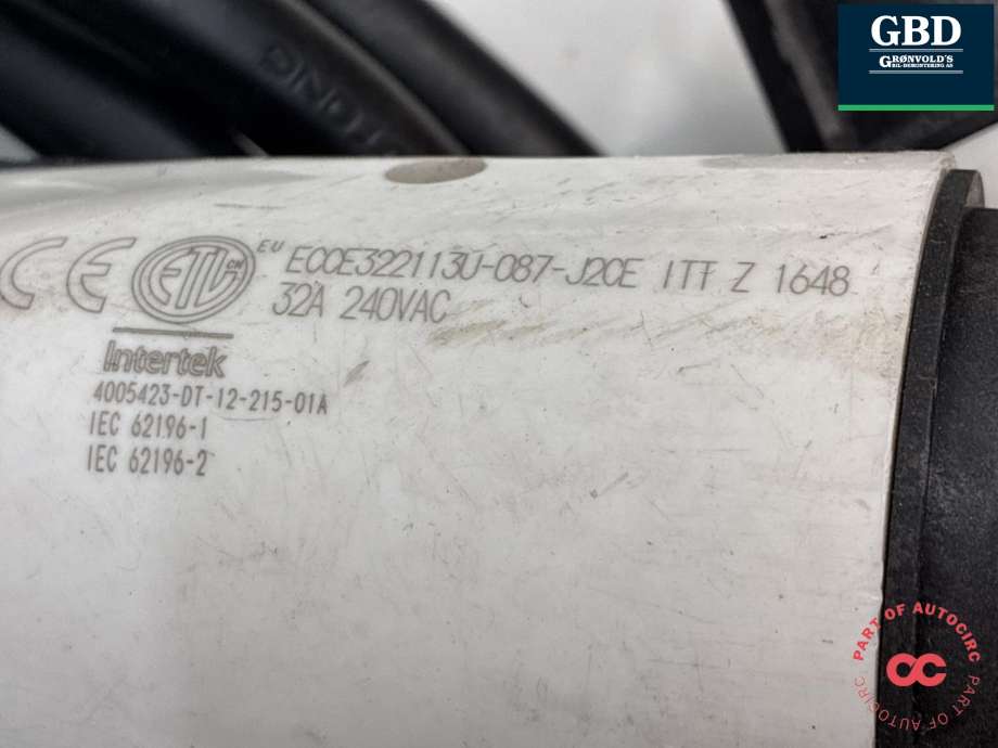 Batterilader kabel til Nissan Leaf 2011-2017 (Type I)