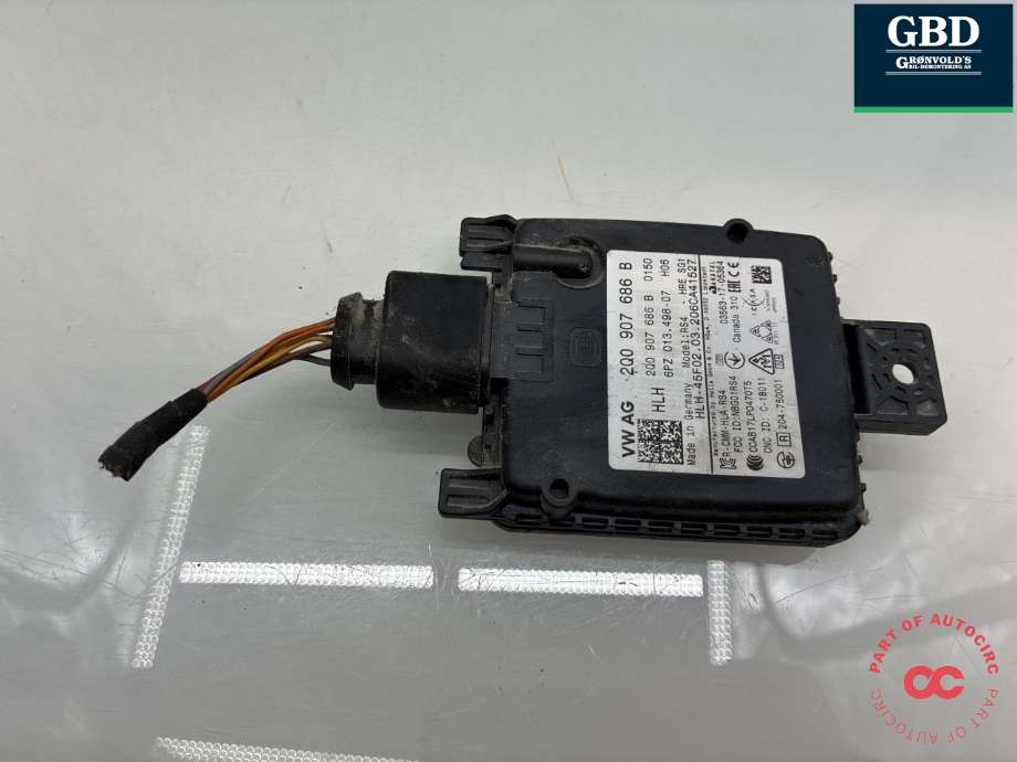 Sensor radar til Škoda Karoq 2017-->>  (2Q0 907 686 B|6PZ013498-07|)
