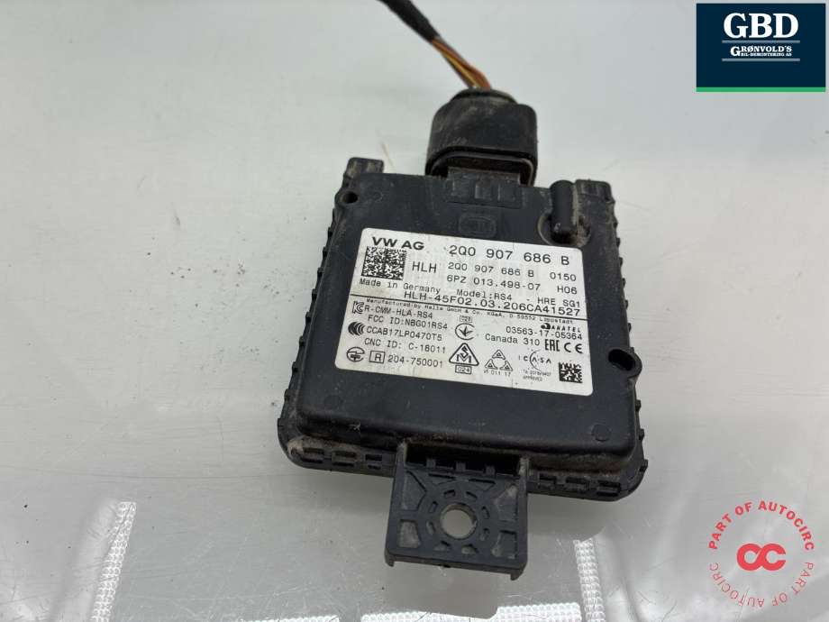 Sensor radar til Škoda Karoq 2017-->>  (2Q0 907 686 B|6PZ013498-07|)