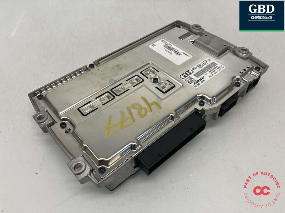 Bilstereo forsterker til Audi A6 2011-2014 (Type IV, Fase 1) (C7) (C7) (BOSE|4G0 035 223 C|)