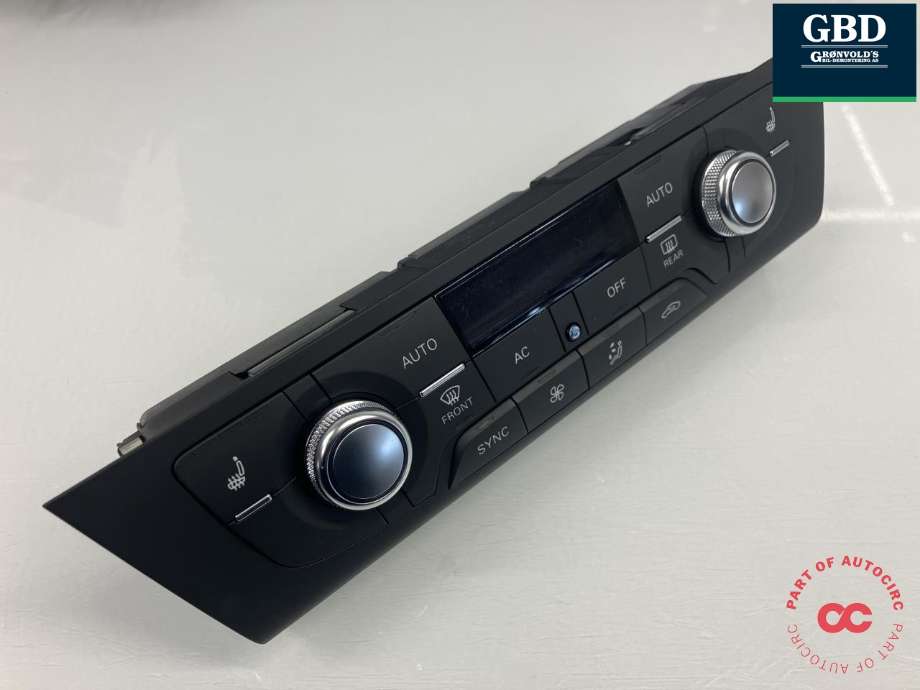 Varmeapparat betjening til Audi A6 2011-2014 (Type IV, Fase 1) (C7) (C7) (4G0 820 043 BD 5PR|4G0 820 043 K  5PR|)