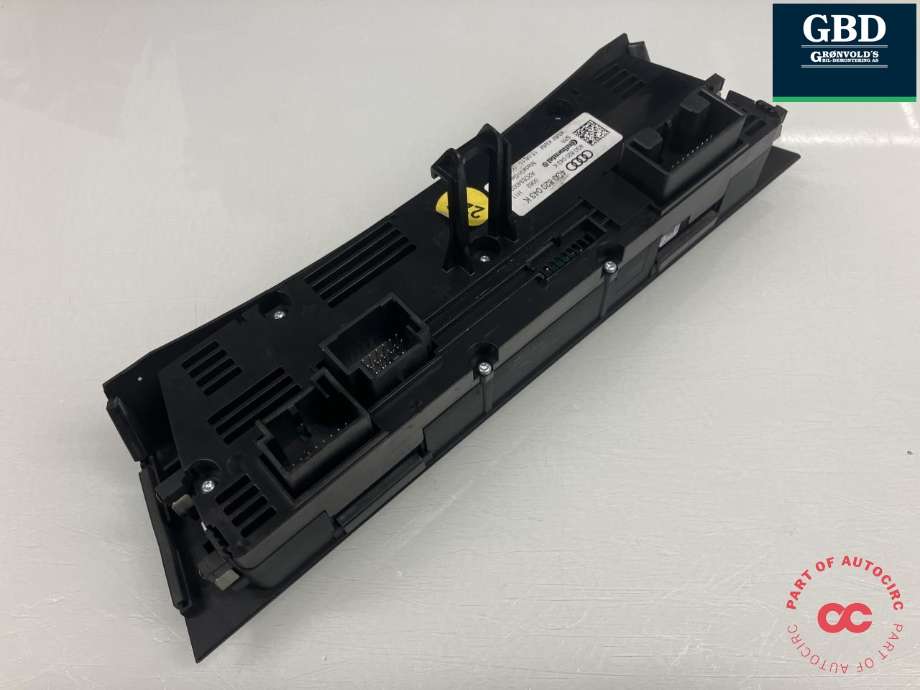 Varmeapparat betjening til Audi A6 2011-2014 (Type IV, Fase 1) (C7) (C7) (4G0 820 043 BD 5PR|4G0 820 043 K  5PR|)
