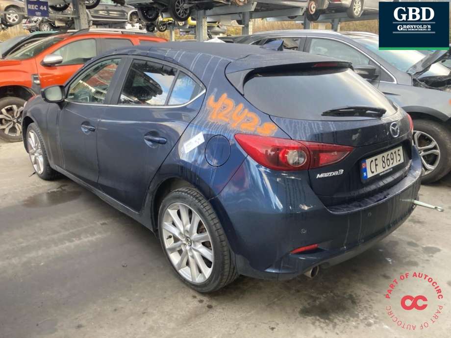 Mazda 3 2013-2016 (Type III, Fase 1) , Motorkode: PE, Girkassekode: C652-03-000
