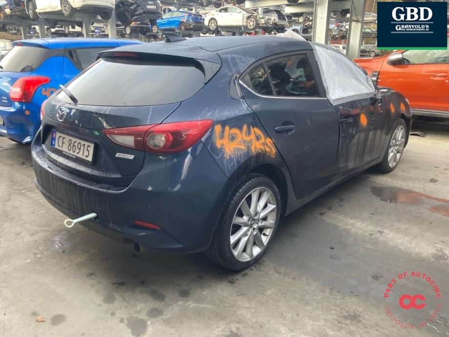 Mazda 3 2013-2016 (Type III, Fase 1) , Motorkode: PE, Girkassekode: C652-03-000