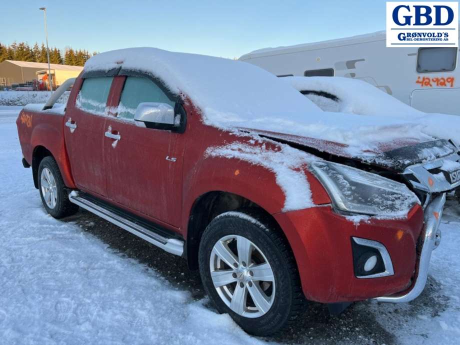 Isuzu D-Max, 2017-2020 (Type II, Fase 2) delebil, Motorkode: RZ4EE6S-L, Girkassekode: 8983042280