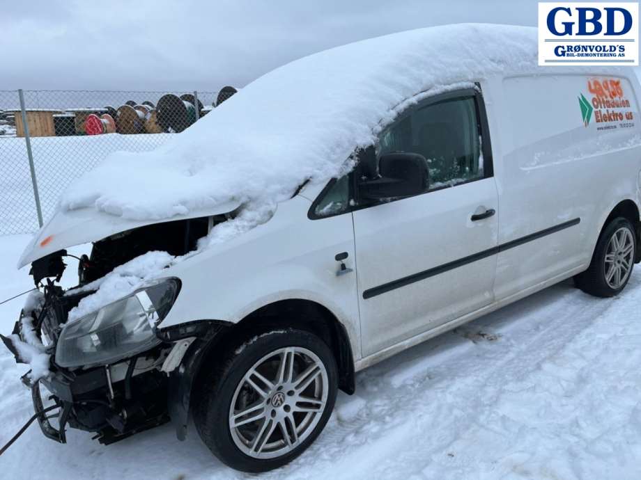 VW Caddy, 2010-2015 (Type III, Fase 2) delebil, Motorkode: CFHF, Girkassekode: LNN