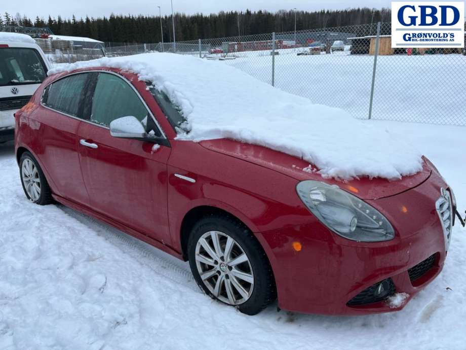 Alfa Romeo Giulietta, 2010-2018 delebil, Motorkode: 940A3000, Girkassekode: 55230970