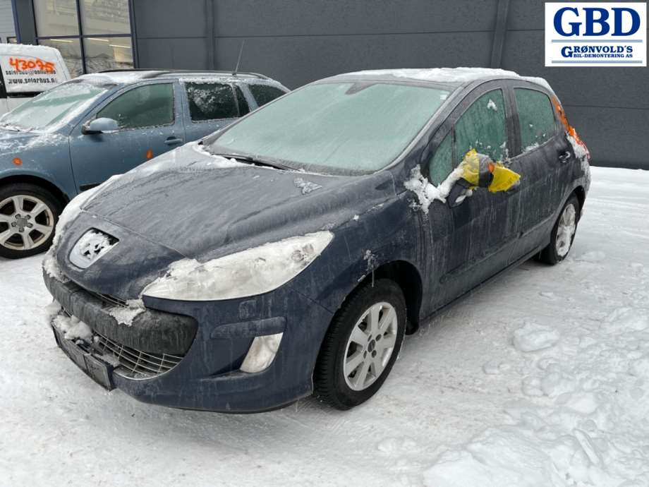 Peugeot 308, 2007-2011 (Type I, Fase 1) (16 071 262 80|4541 HX|4541 HY)