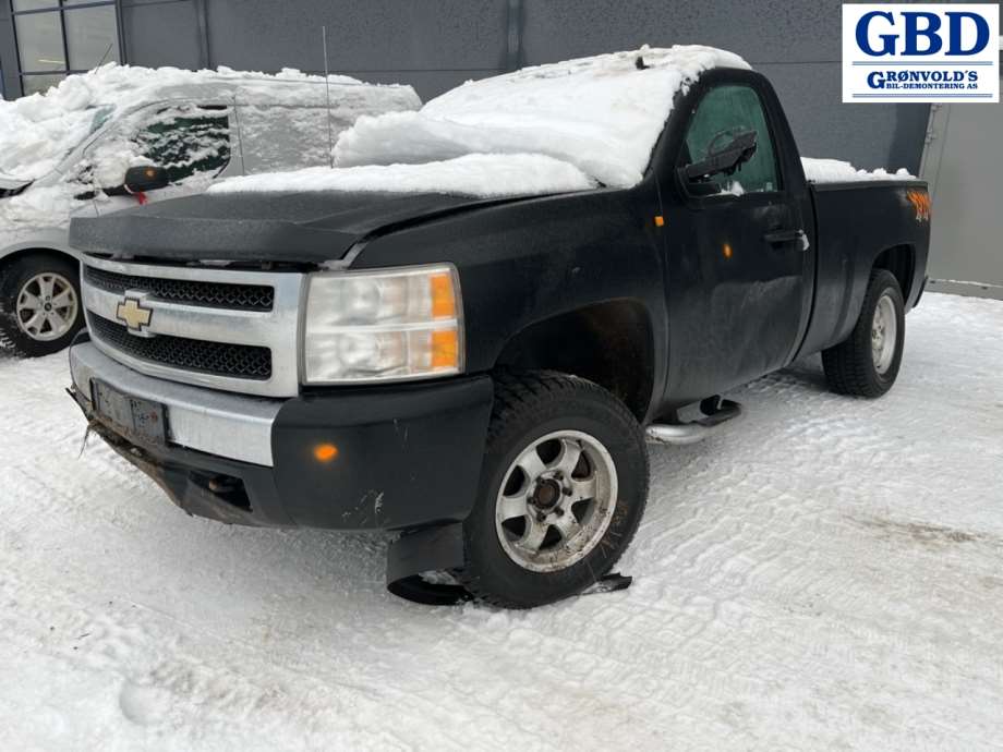 Chevrolet Silverado, 2007-2013 delebil, Motorkode: LY2, Girkassekode: M30| 4L60E