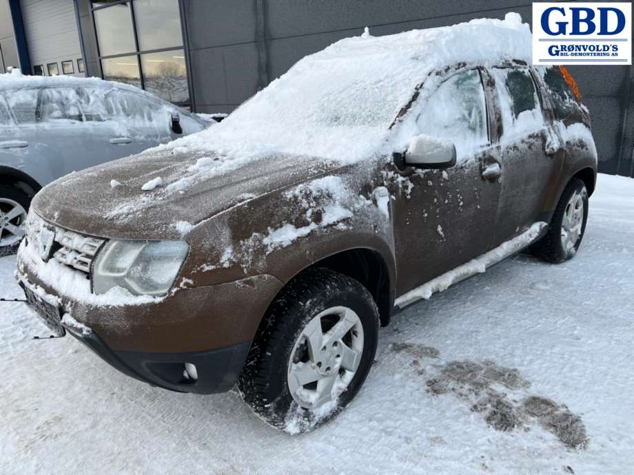 Dacia Duster, 2010-2017 (Type I) delebil, Motorkode: K9K R8, Girkassekode: 