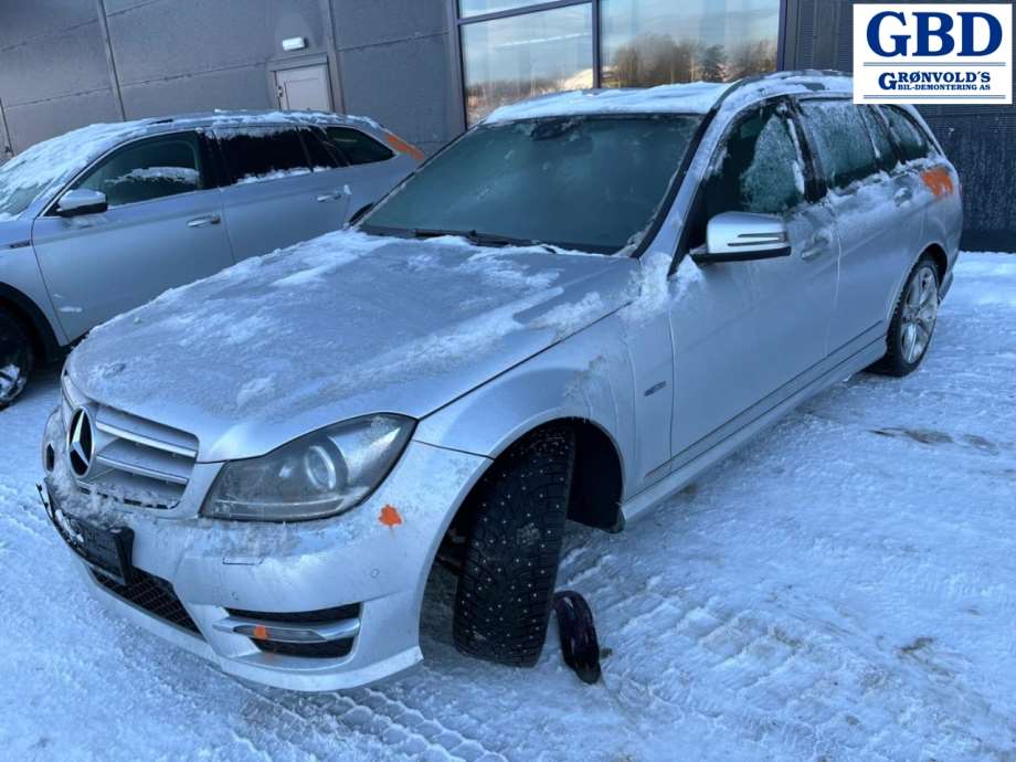 Mercedes C-Klasse, 2011-2014 (W204, Fase 2) delebil, Motorkode: 651913, Girkassekode: A 204 270 90 02