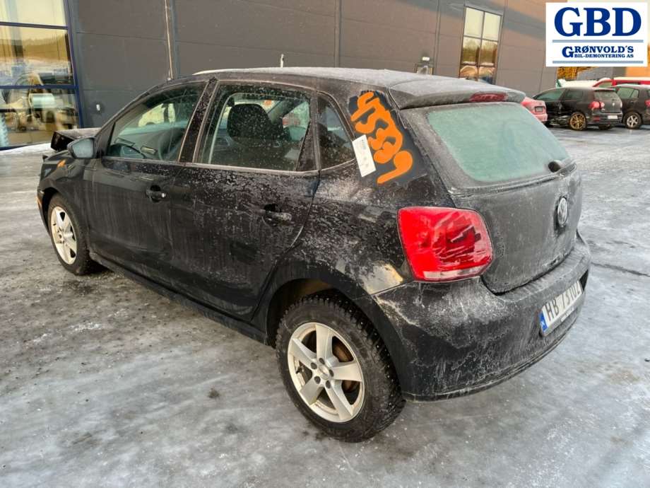 VW Polo, 2009-2014 (Type V, Fase 1) delebil, Motorkode: CFWA, Girkassekode: MZK