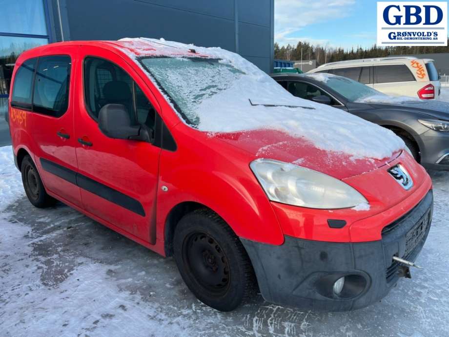 Peugeot Partner, 2008-2015 (Type II, Fase 1) delebil, Motorkode: 9HX, Girkassekode: 2231 21