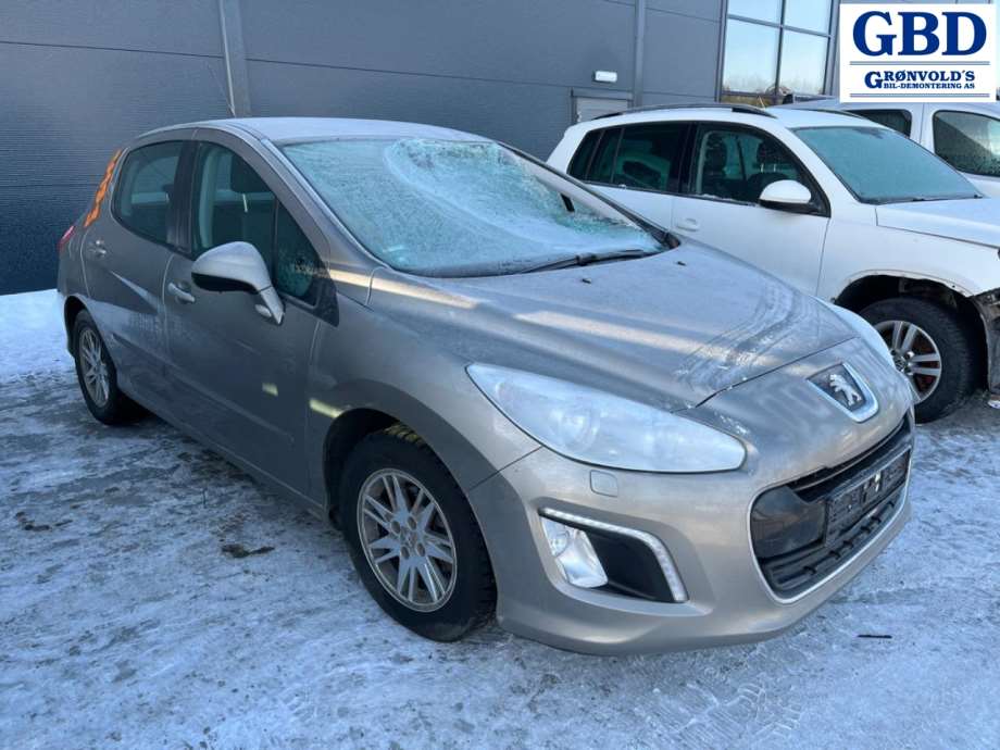 Peugeot 308, 2011-2013 (Type I, Fase 2) delebil, Motorkode: 9HP, Girkassekode: 2222 LL