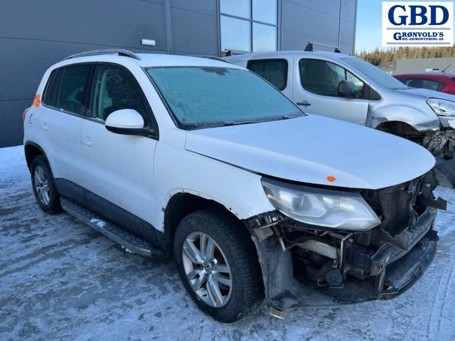 VW Tiguan, 2011-2016 (Type I, Fase 2) delebil, Motorkode: CFFD, Girkassekode: NFZ