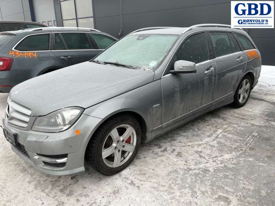 Mercedes C-Klasse, 2011-2014 (W204, Fase 2) delebil, Motorkode: OM651.911, Girkassekode: A 204 270 91 02