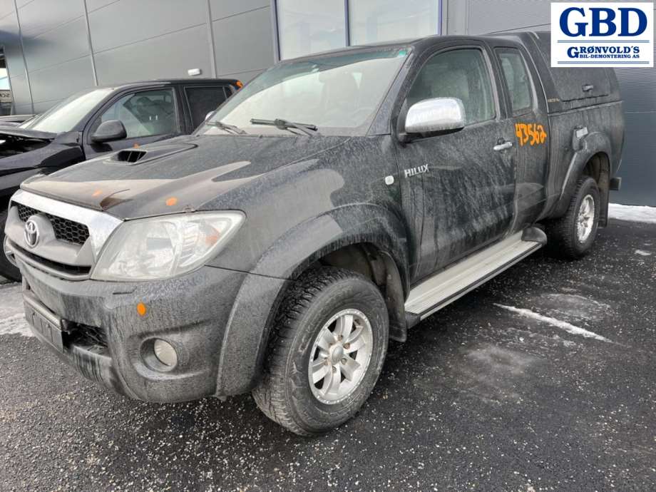 Toyota Hilux, 2006-2011 parts car, Engine code: 2KD-FTV, Gearbox code: 330300K350