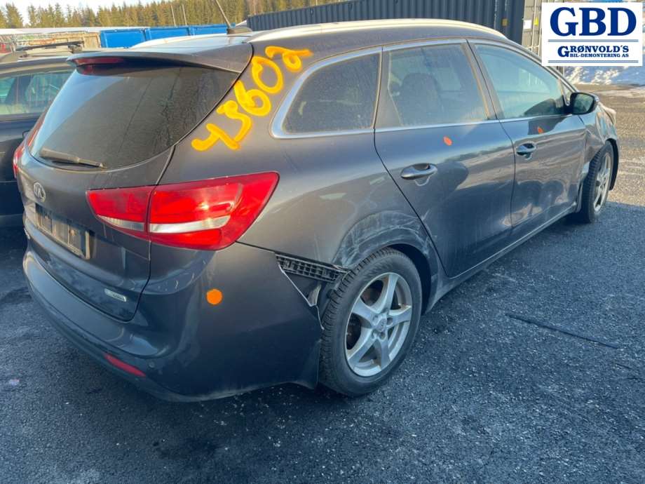 Kia Cee'd, 2012-2018 (Type II) (58130A 6700)