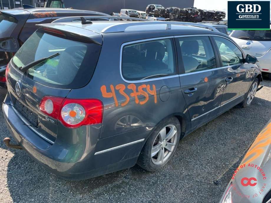 VW Passat 2005-2010 (B6) (B6), Motorkode: CBAB, Girkassekode: LQV