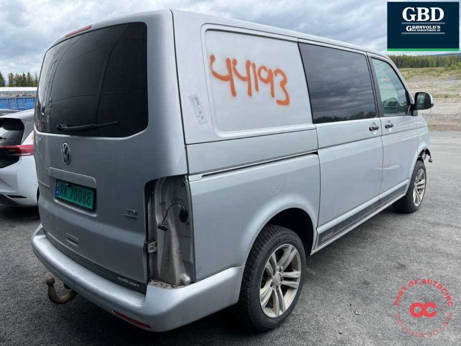 VW Transporter / Caravelle 2009-2015 (Fase 2) (T5) (T5), Motorkode: CAAC, Girkassekode: NZQ