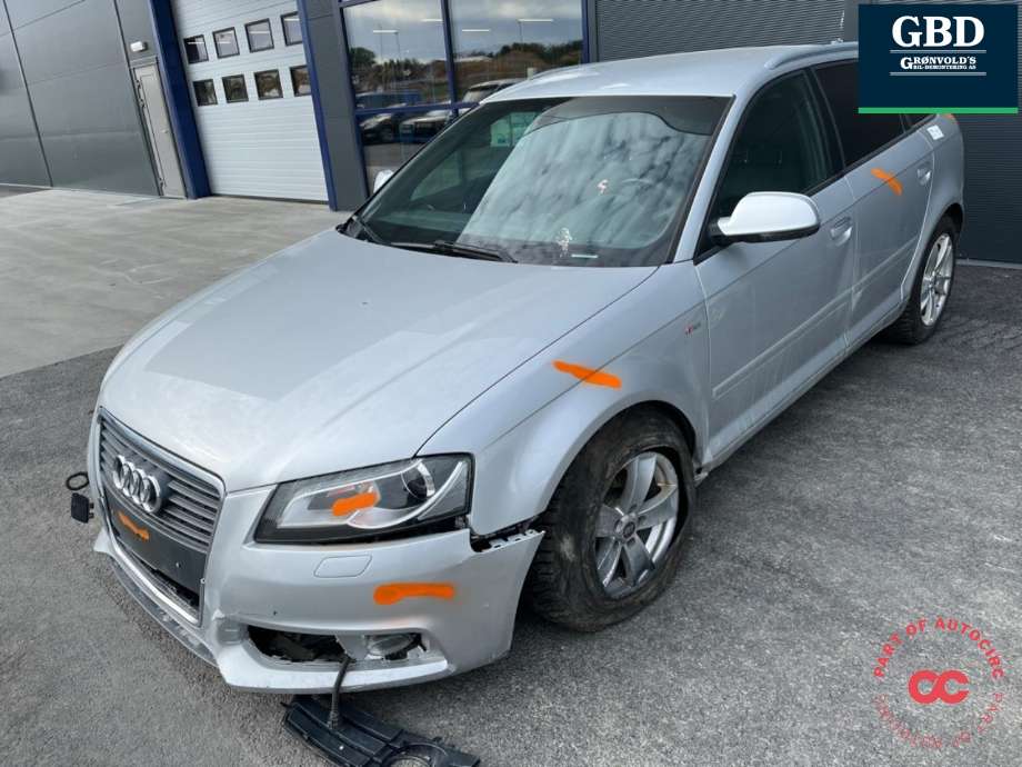 Audi A3 2009-2012 (Type II, Fase 2) , Motorkode: CFFB, Girkassekode: NFV