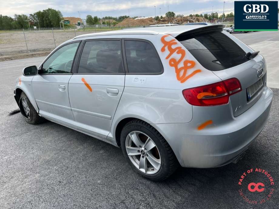 Audi A3 2009-2012 (Type II, Fase 2) , Motorkode: CFFB, Girkassekode: NFV