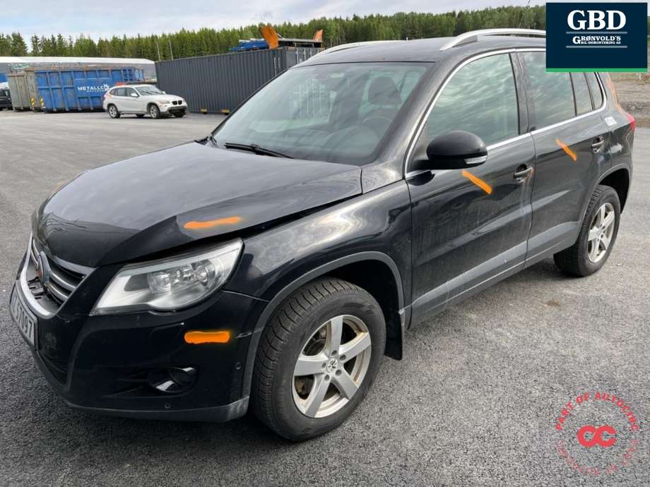 VW Tiguan 2007-2011 (Type I, Fase 1) , Motorkode: CBAB, Girkassekode: JBG